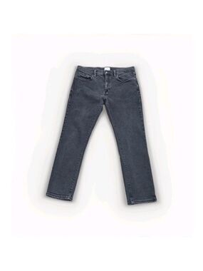 Mutual Weave Men's 36x30 The Taper Black Wash Stretch Denim Jeans Gray